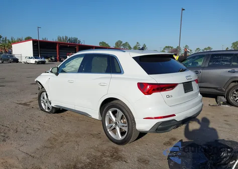 2024 Audi Q3 Premium Plus 45 Tfsi S Line Quattro Tiptronic from USA, damaged, VIN WA1EECF36R1152747